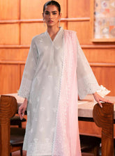Seran Embroidered Lawn Suit Unstitched 3 Piece - SRN24FE 09 LUISA
